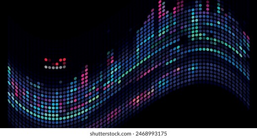 Light colorful vector cover with spots. Abstract illustration with colored bubbles in nature style. Pattern for beautiful websites.