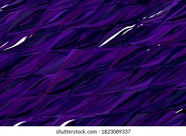 Light colorful vector layout with bent lines. Shining colorful illustration in simple curve style. Pattern for your business design.