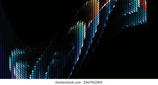 Light colorful vector layout with circle shapes. Blurred decorative design in abstract style with bubbles. Template for your brand book.