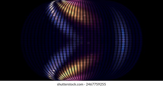 Light colorful vector modern geometrical circle abstract background. Dotted texture template. Geometric pattern in halftone style with gradient. - Powered by Shutterstock - Get 15% off with code: PIKWIZARD15