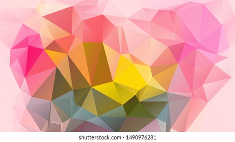 Light colorful vector polygon abstract layout , Low Poly Background . vector blurry triangle texture. Brand new colorful illustration in with gradient. Brand new style for your business design.