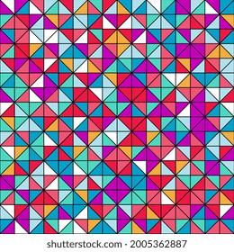 
LIGHT colorful vector shining hexagonal pattern and Colorful abstract illustration and vector with triangle and The completely new template can be used for your brand design.eps
