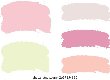 light colors palette abstract brush strokes background