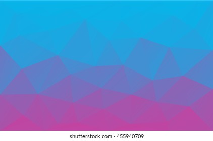 Light colors subtle vector abstract polygonal background. Modern and trendy geometric pattern. Abstract blue business background for web design. Vector illustration of background in Origami style