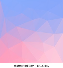 Light colors subtle vector abstract polygonal background. Modern and trendy geometric pattern. Abstract blue business background for web design. Vector illustration of background in Origami style