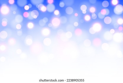 Light and Comfortable bokeh soft light abstract background, Vector eps 10 illustration bokeh particles, Background decoration