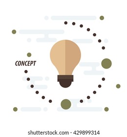 light concept brown
