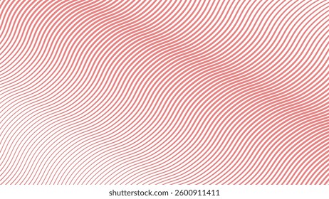 Light coral line pattern abstract background for backdrop or fabric style