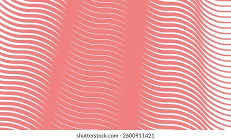 Light coral line pattern abstract background for backdrop or fabric style