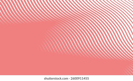 Light coral line pattern abstract background for backdrop or fabric style
