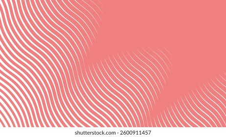 Light coral line pattern abstract background for backdrop or fabric style