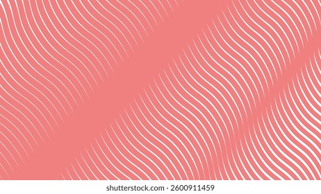 Light coral line pattern abstract background for backdrop or fabric style