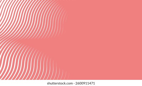 Light coral line pattern abstract background for backdrop or fabric style