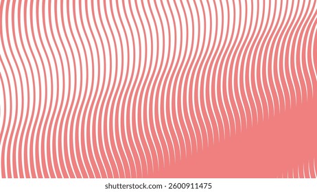 Light coral line pattern abstract background for backdrop or fabric style
