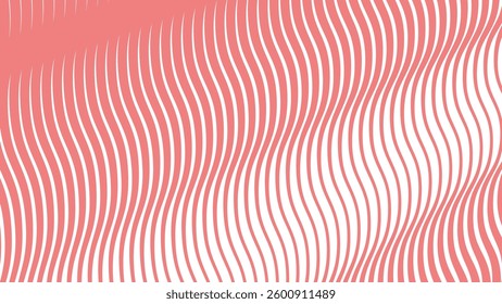 Light coral line pattern abstract background for backdrop or fabric style