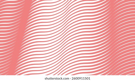 Light coral line pattern abstract background for backdrop or fabric style