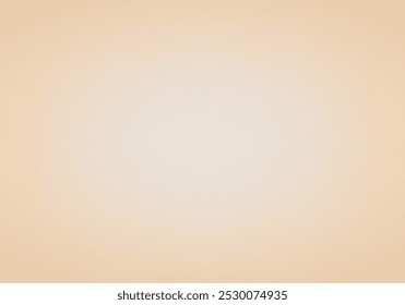 Light cream gradient color background. Banner for advertise product on website. Space for text. Vector illustration.