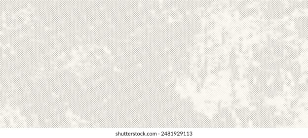 Light cream seamless grain paper texture. Vintage ecru background with dots, speckles, specks, flecks, particles