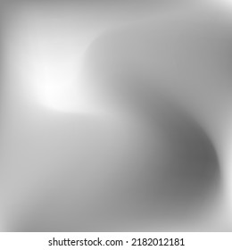 Light Curve Sky Liquid Background. Fluid Metallic Dynamic Soft Dark Gradient Backdrop. Water Silver Aluminium Wavy Dark Swirl Gradient Mesh. Grey Monochromatic Calm Blurred Smooth Surface.