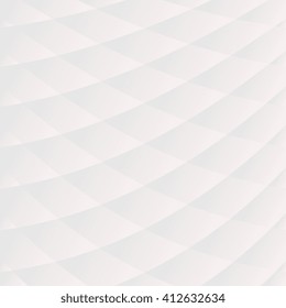 Light curved tiles. Abstract vector background. Template for illustrations 