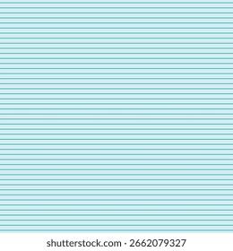 Light cyan and aqua horizontal stripe seamless pattern background