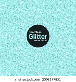 Light cyan glitter texture, background for your holiday design.