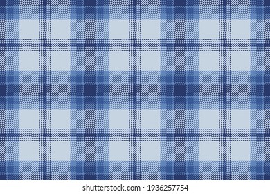 light and dark blue checkered gingham seamless fabric texture for plaid, tablecloths, shirts, tartan, clothes, dresses, bedding, blankets