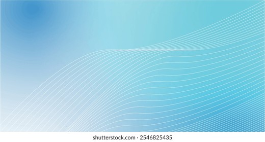 fondo de línea azul claro y oscuro, fondo abstracto, Fondo de pantalla 3D, patrón de flores, diseños abstractos y Formas