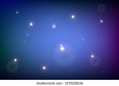 Light dark, blue vector background with highlights. Blurred decorative design in abstract style with stars. Design to advertise your business.
