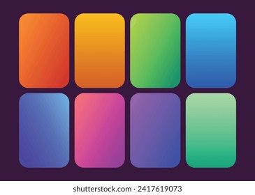 Fondo de gradiente suave de color oscuro claro para el diseño gráfico. Ilustración del vector 