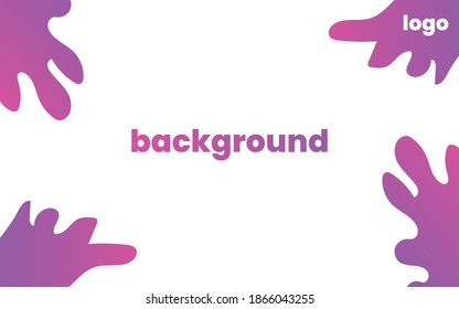 Light and dark purple gradient abstract background simple art illustration