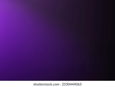 Light Dark Purple gradient color background. Banner for advertise product on website. Space for text. Vector illustration.