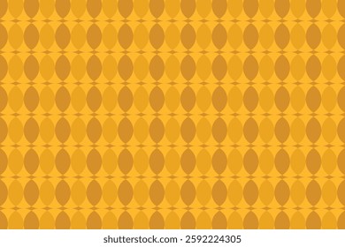 Light and dark yellow leaves shapes object geometric pattern banner design.