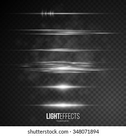 Light Design Element. Vector Illustration.