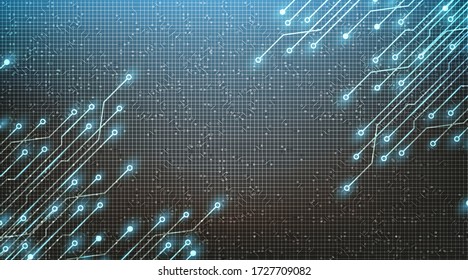 Línea digital ligera sobre fondo de tecnología gris, diseño digital de alta tecnología y concepto de seguridad, espacio para texto puesto, ilustración vectorial.
