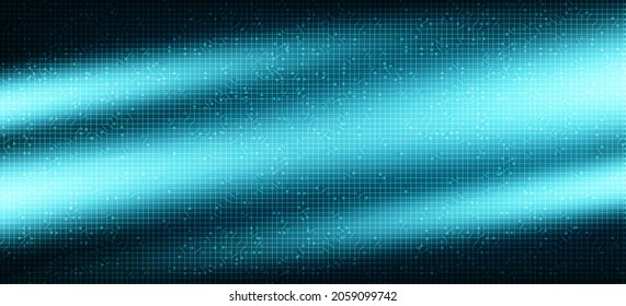 Rueda de los engranajes de la tecnología digital ligera y paque con fondo de línea de circuito,ilustración vectorial.