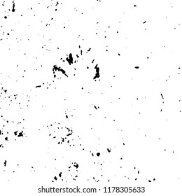 Light Distressed Background. Ink Print Distress Background. Grunge Texture. Vector.