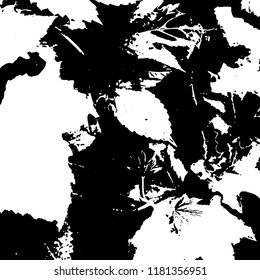 Light Distressed Background. Ink Print Distress Background. Grunge Texture. Vector.