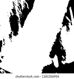 Light Distressed Background. Ink Print Distress Background. Grunge Texture. Vector.