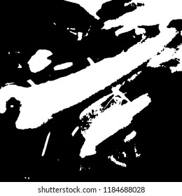 Light Distressed Background. Ink Print Distress Background. Grunge Texture. Vector.