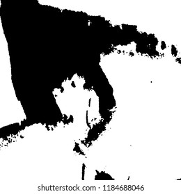 Light Distressed Background. Ink Print Distress Background. Grunge Texture. Vector.