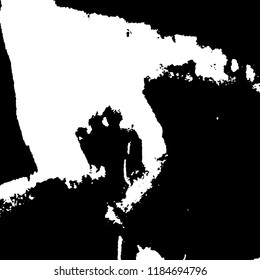 Light Distressed Background. Ink Print Distress Background. Grunge Texture. Vector.