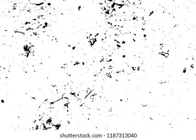 Light Distressed Background. Ink Print Distress Background. Grunge Texture. Vector.