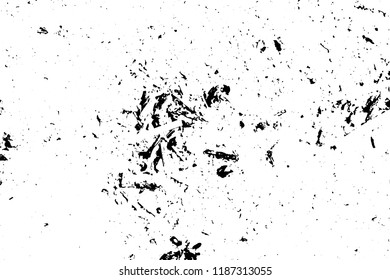Light Distressed Background. Ink Print Distress Background. Grunge Texture. Vector.