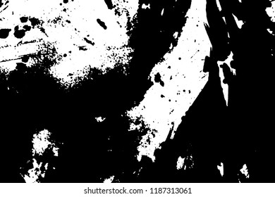 Light Distressed Background. Ink Print Distress Background. Grunge Texture. Vector.