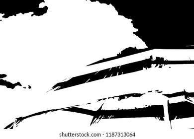 Light Distressed Background. Ink Print Distress Background. Grunge Texture. Vector.