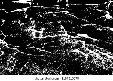 Light Distressed Background. Ink Print Distress Background. Grunge Texture. Vector.