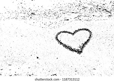 Light Distressed Background. Ink Print Distress Background. Grunge Texture. Vector.