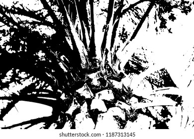 Light Distressed Background. Ink Print Distress Background. Grunge Texture. Vector.