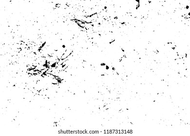 Light Distressed Background. Ink Print Distress Background. Grunge Texture. Vector.